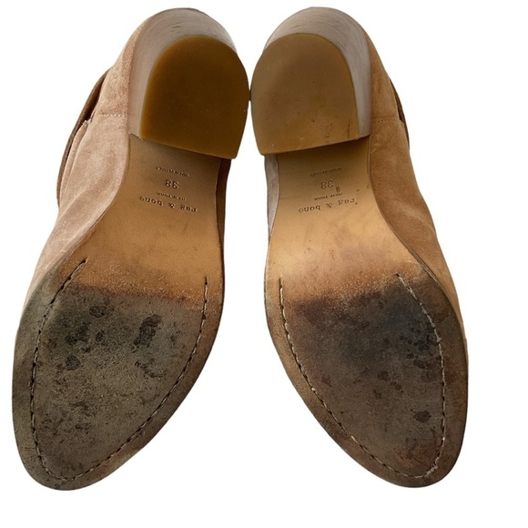 Rag and Bone Harrow Suede Leather Boots Size 38 - Picture 10 of 10